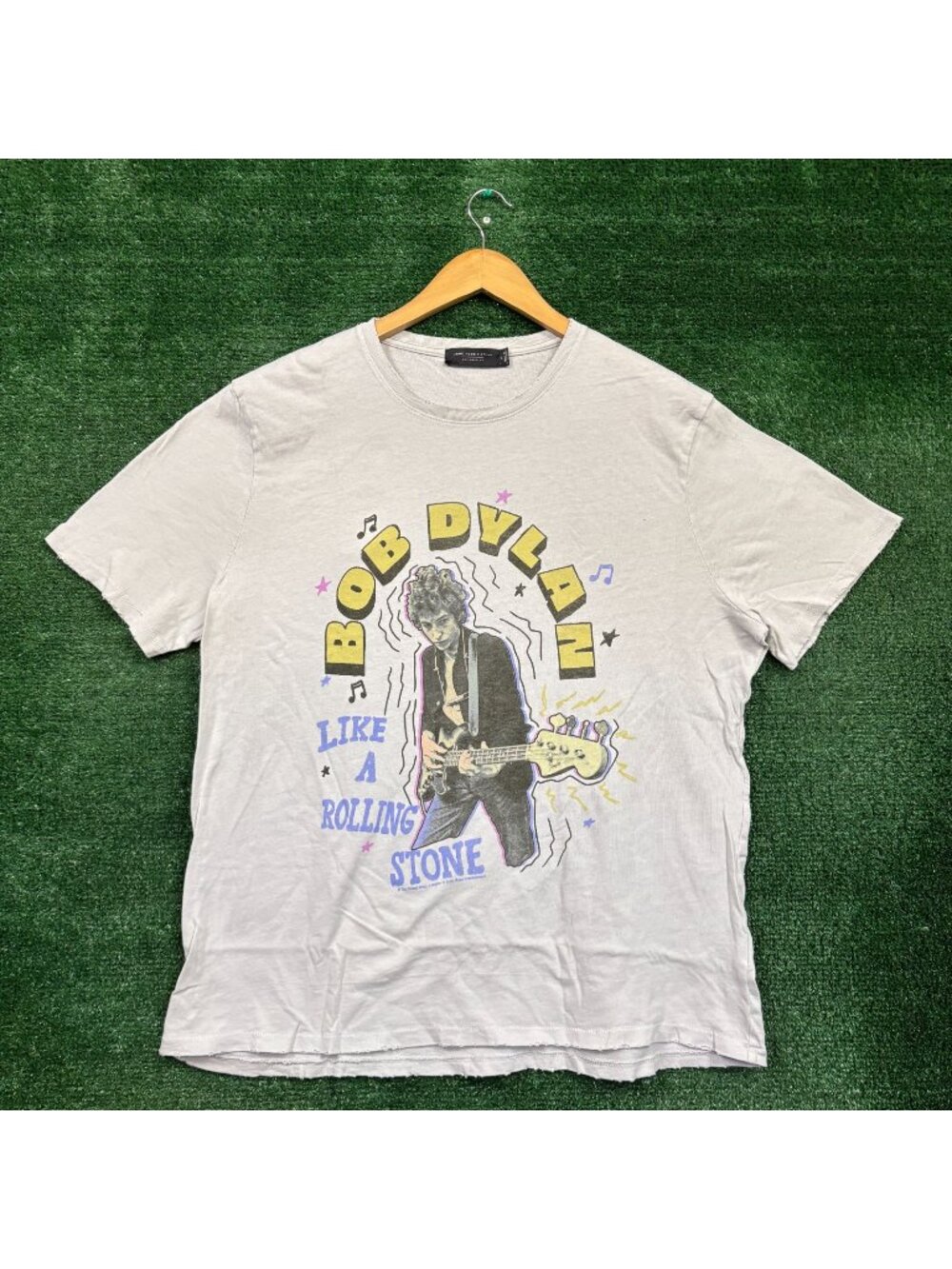 Bob Dylan Highway 61 Revisited Like A Rolling Stones Rock T-Shirt Size Extra Lar
